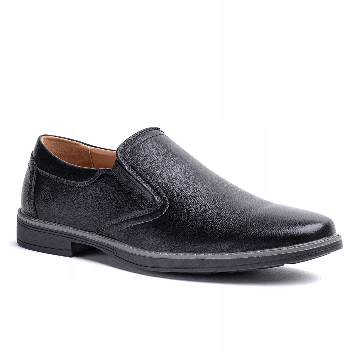 Polobotky vč. kůže nazouvací elegantní pohodlné pevné Wojtyłko 45