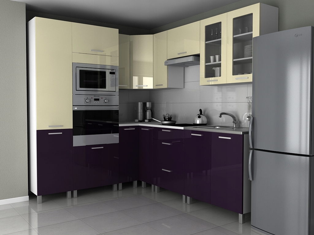 Szafka kuchenna słupek NAT SL60 mat połysk mdf Kolor frontów wielokolorowy