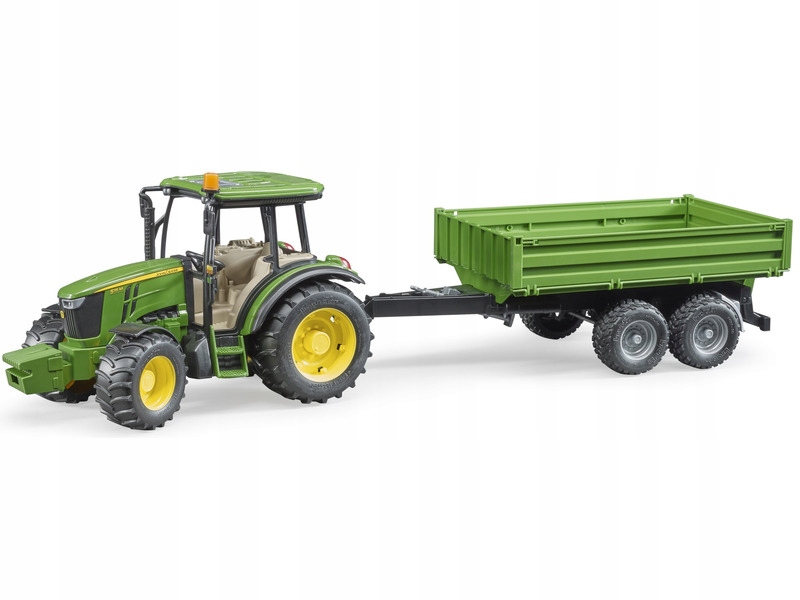 

Traktor Bruder John Deere 5115M wywrotka BR-02108