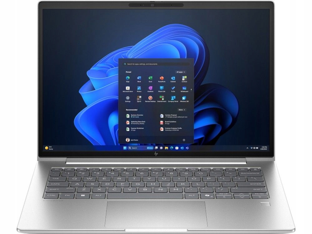 Hp EliteBook 6 G1i 14 Ultra 7 16GB 512GB Intel Graphics Wuxga W11Pro Silver