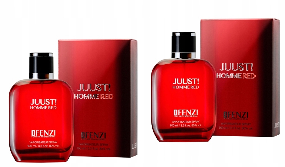 JFenzi Juust! Homme Red 2x100ml Edp Set