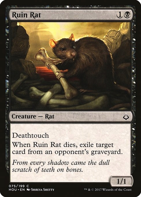 MtG: Ruin Rat (HOU)