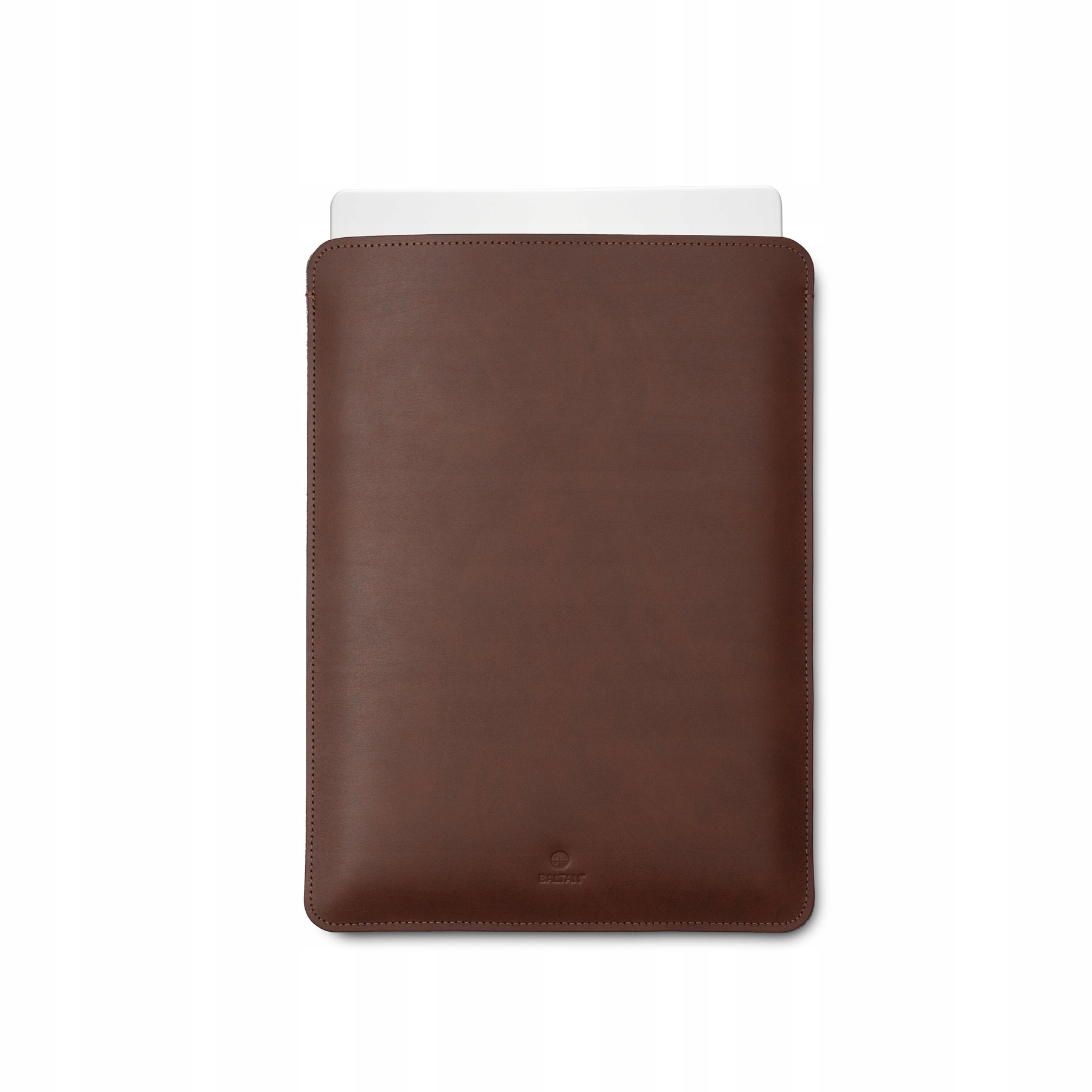 BALTAN Etui skórzane Premium do MacBooka Pro 14" M4 ciemny brąz — 6