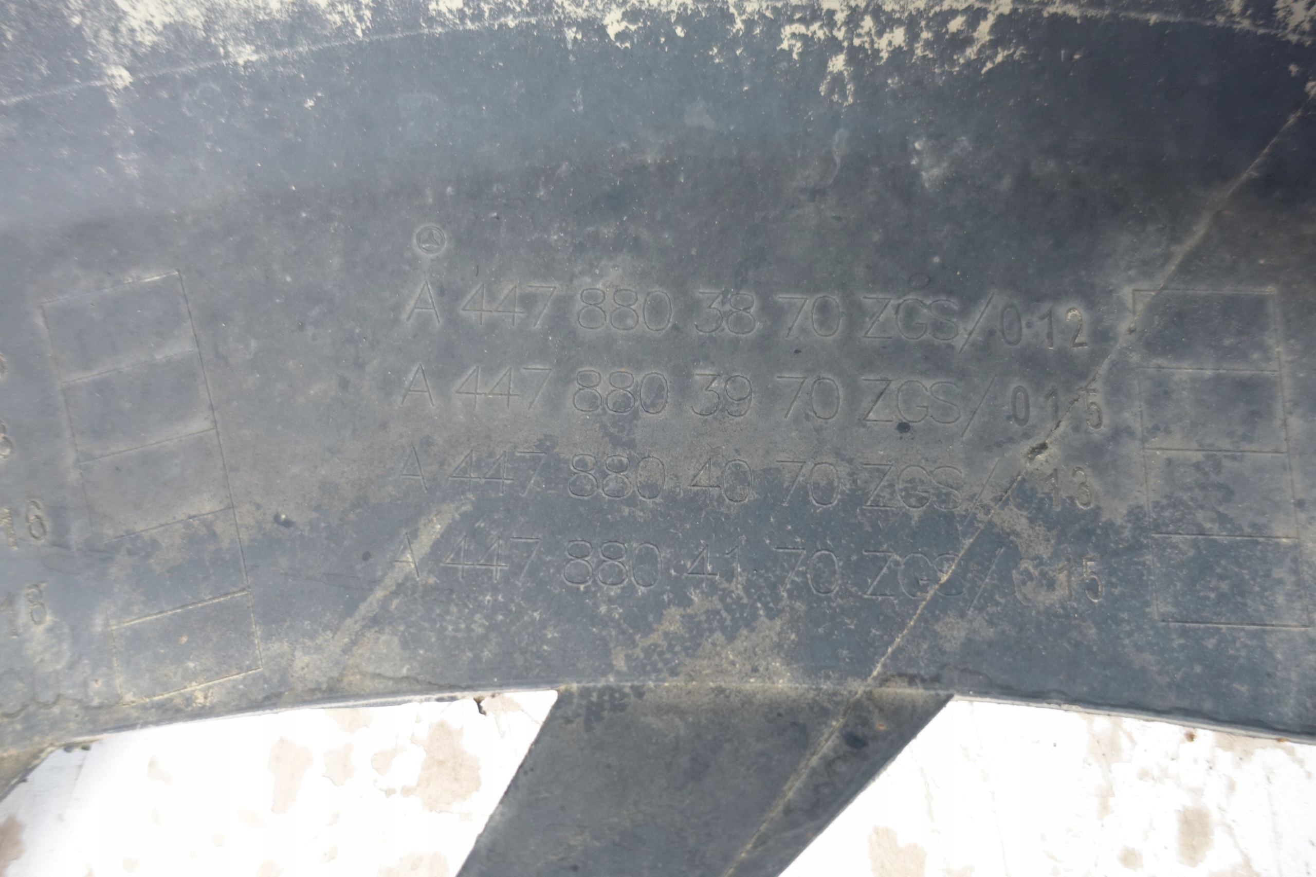 MERCEDES BENZ VITO W447 2014- bumper front front A4478809800