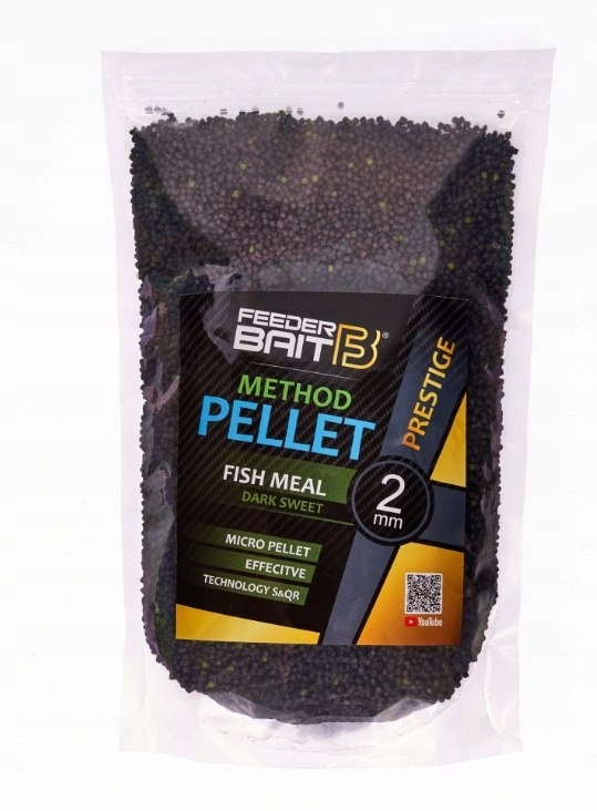Pellet Feeder Bait Method Pellet Prestige Dark Sweet 2mm 800g