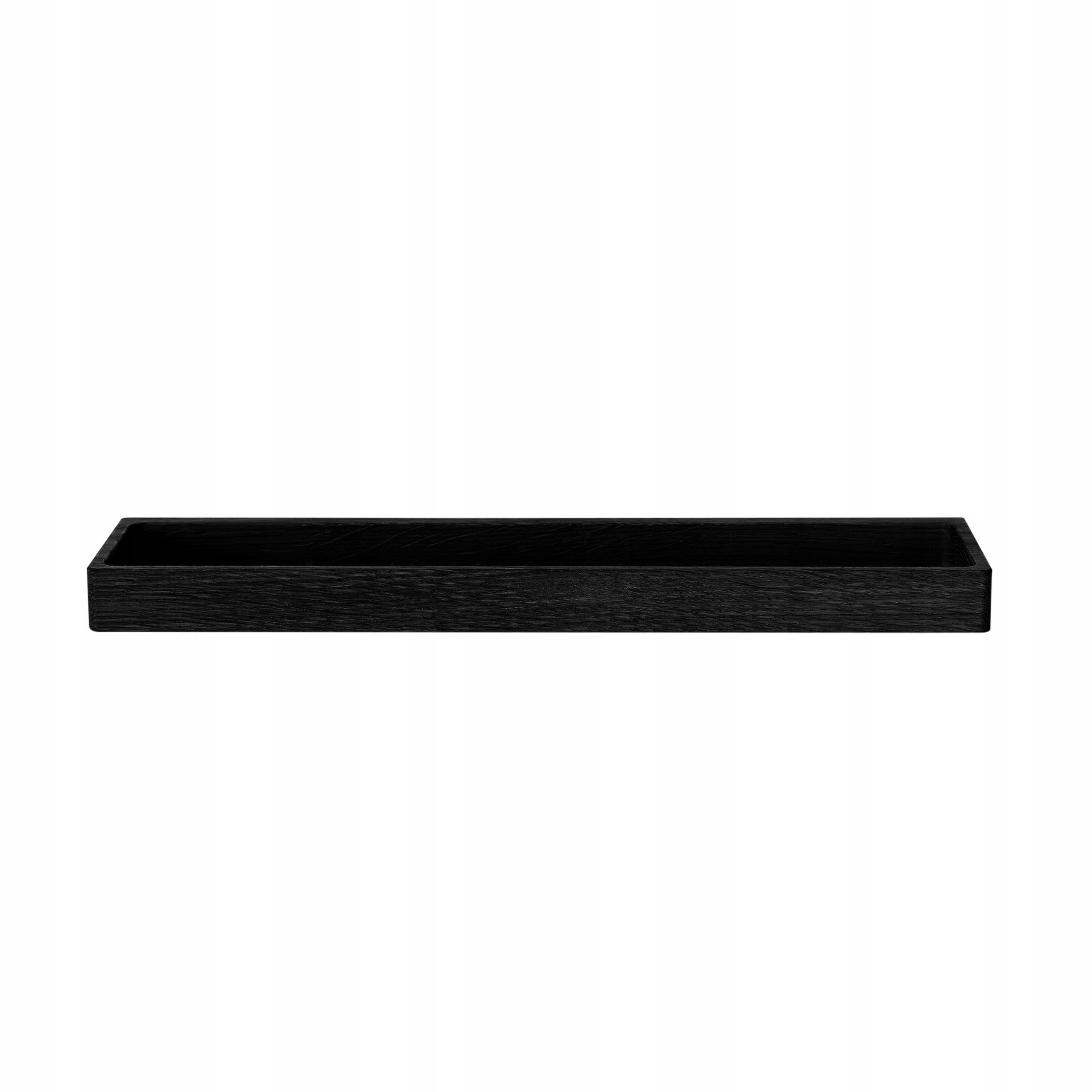 Andersen Furniture Shelf 11 Drevená kúpeľňová nástenná polica 44 cm, čierna