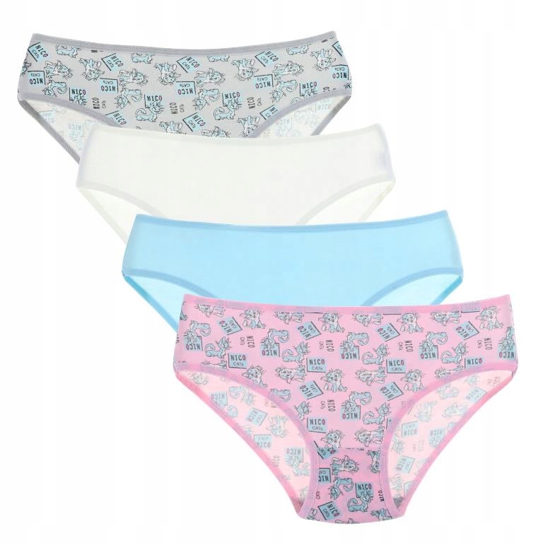 

Zestaw 4-PAK Majtki Figi Bawełna Moraj 128-134