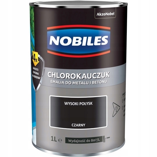 

Farba Chlorokauczuk Nobiles Czarny 10L