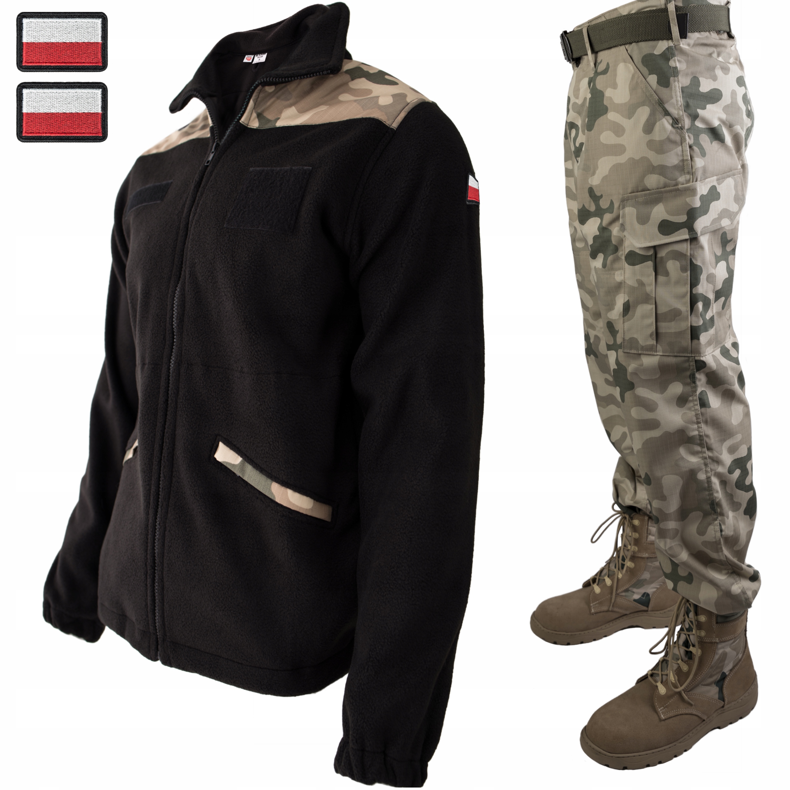 

Mundur Wojskowy Pustynny Bluza Spodnie roz. XXL