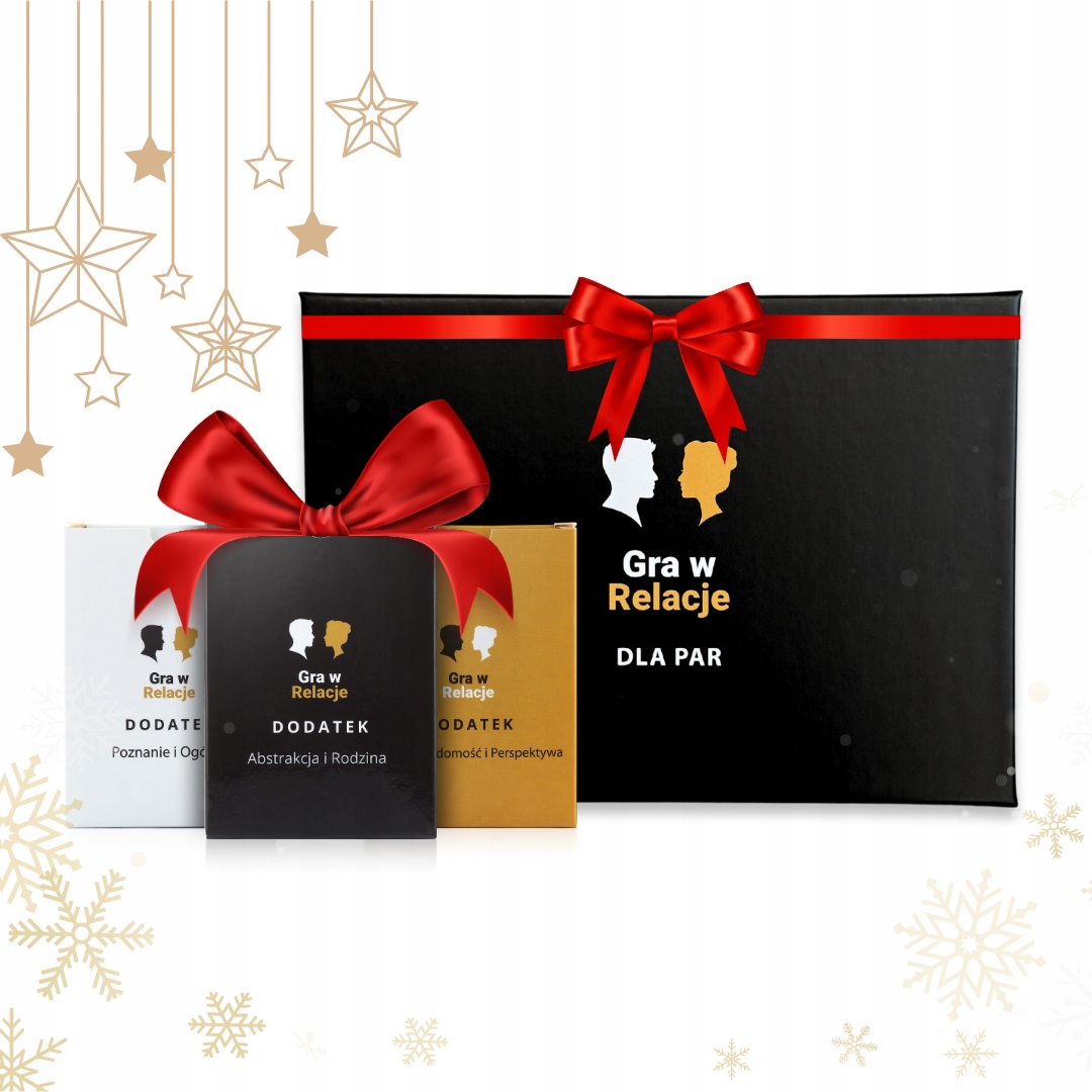 Zestaw idealny na Święta: Gra w Relacje 3 dodatki