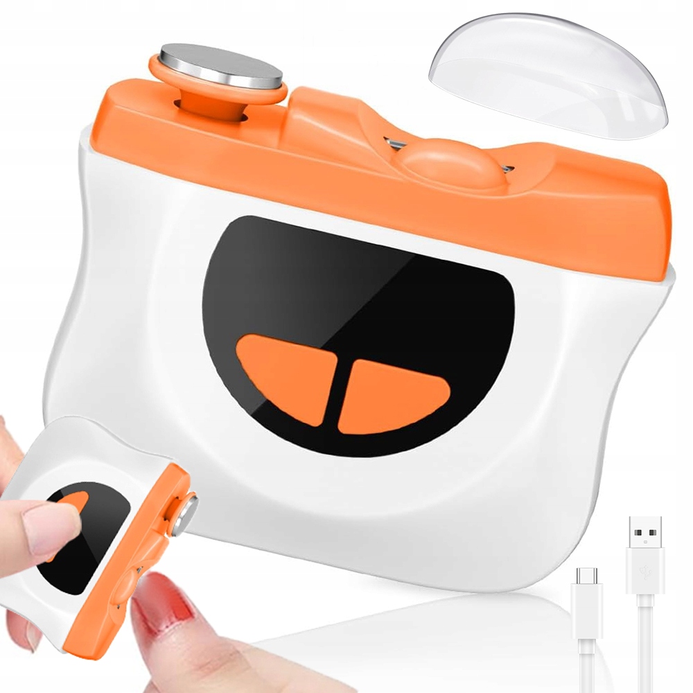 Elektrický Zastřihovač Nehtů S Zastřihovačem A Lampičkou 400 Mah