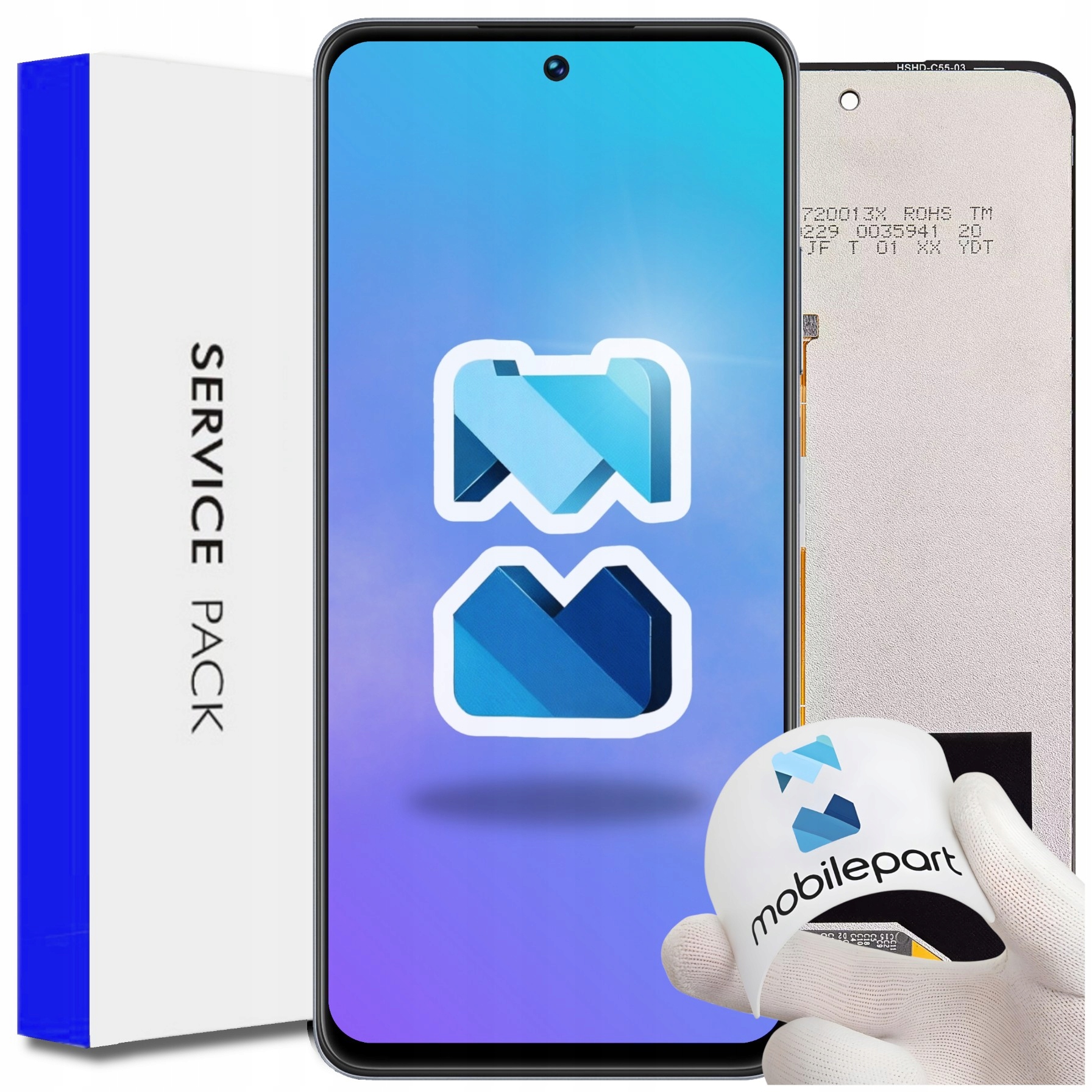 Matryca do Realme 11 5G LCD Ekran Oryginał Mobilepart RMX3780