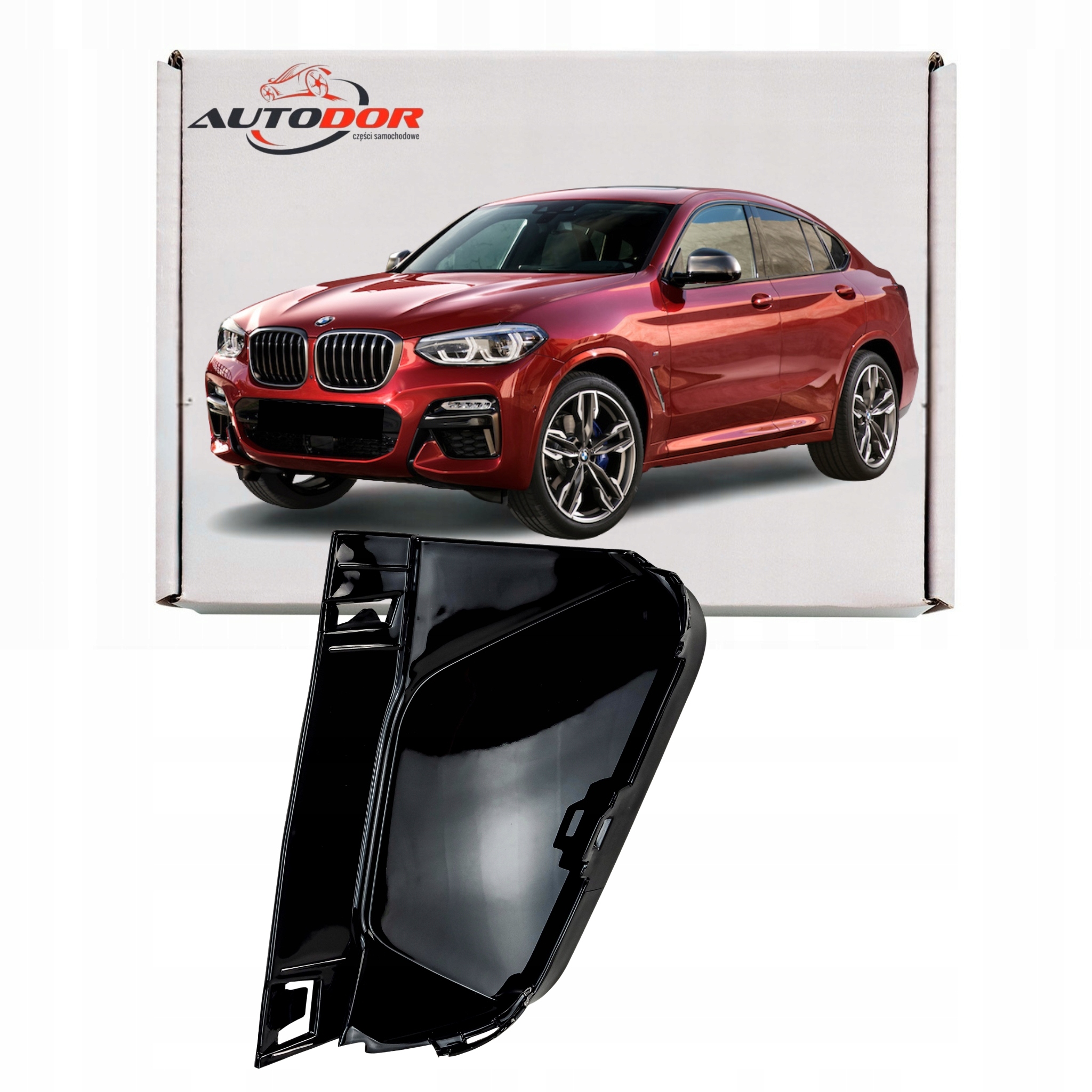 Bmw X3 X4 G01 G02 Lift M-balíček Mřížka Atrapa Bočního Nárazníku Krytka Levá