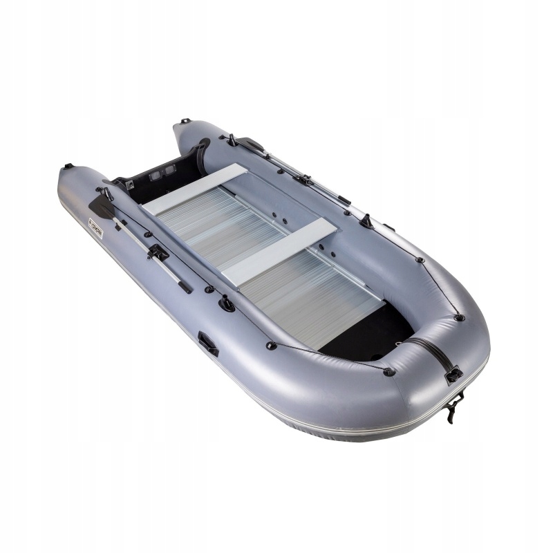 PONTON TURYSTYCZNY WĘDKARSKI PVC KORMORAN 450D KIL ALUMINIOWA PODŁOGA X5 OS Dopuszczalne obciążenie 890 kg