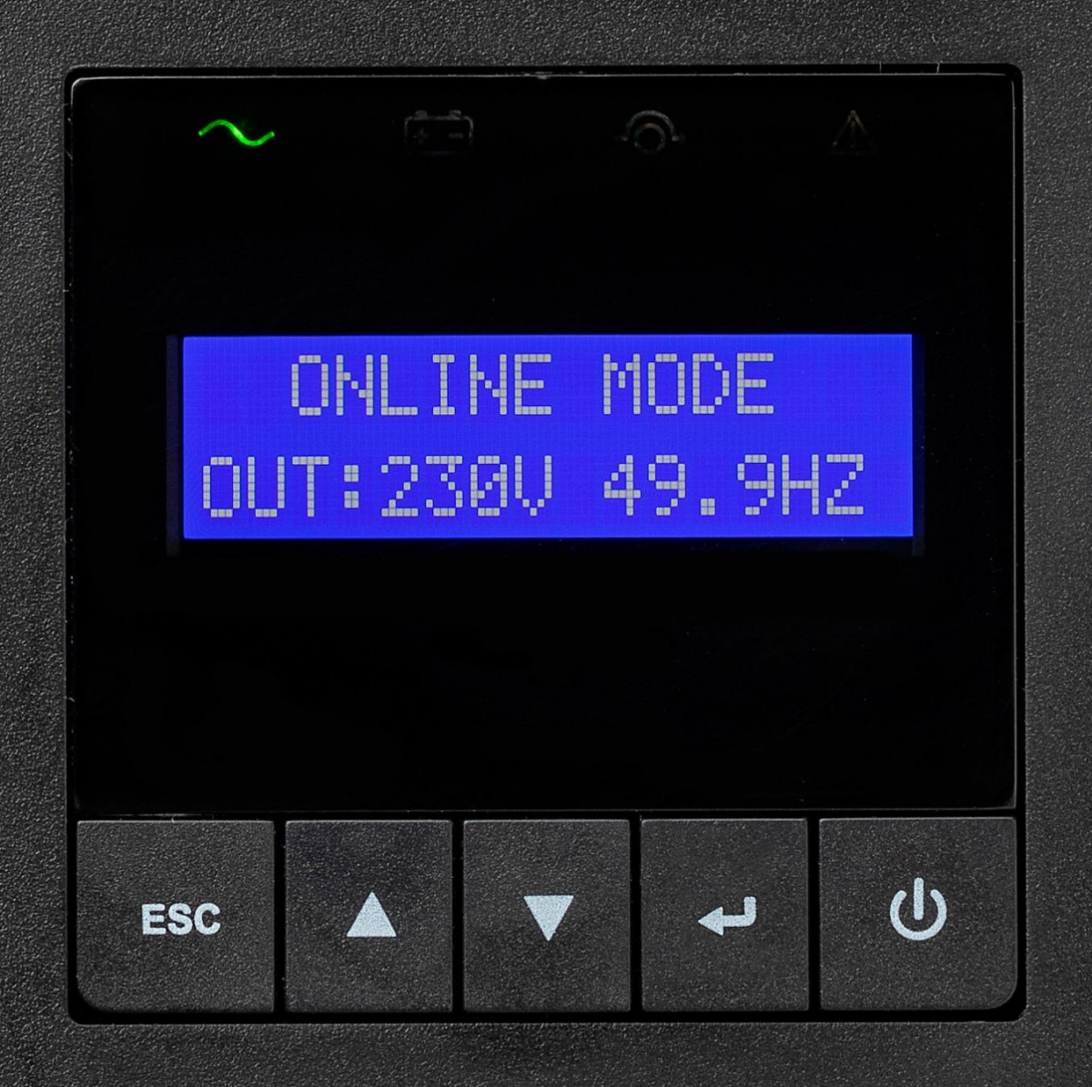 EATON 9SX 2000i Rack2U LCD/USB/RS232 Wysokość 86.5 mm