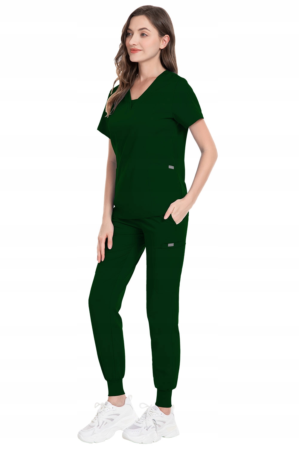 Komplet Medyczny Damski Scrub Uniform Model Heal Kolor Deep Green Rozm. M