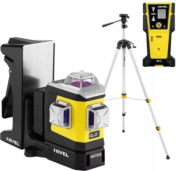 Zielony Laser Krzyżowy Nivel System CLX3G Motor Statyw SJJ-M1 Ex CLS-5