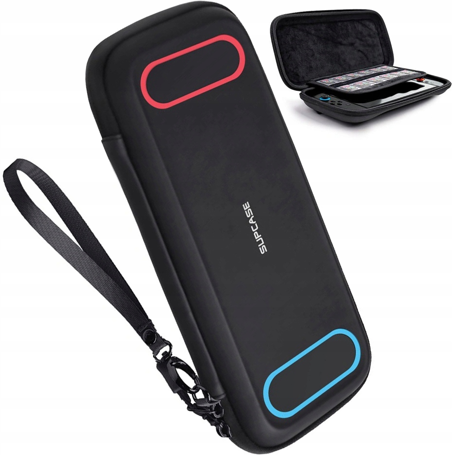 Etui pancerne Supcase do Nintendo Switch 2, cover 12 kieszonek na gry
