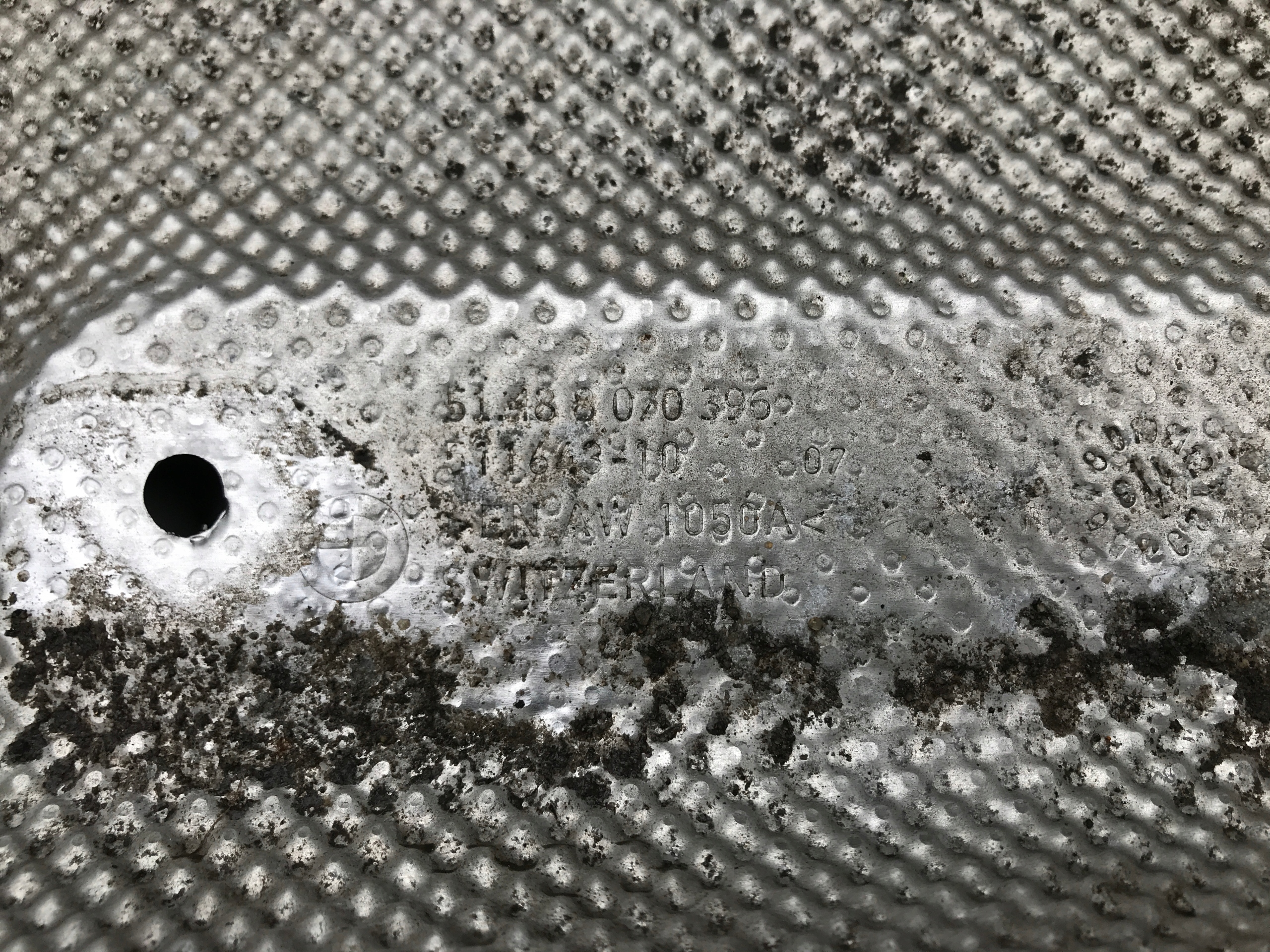 BMW M5 5 F90 OSŁONA OBUOWA TERMICZNA 2017- Producent części BMW OE