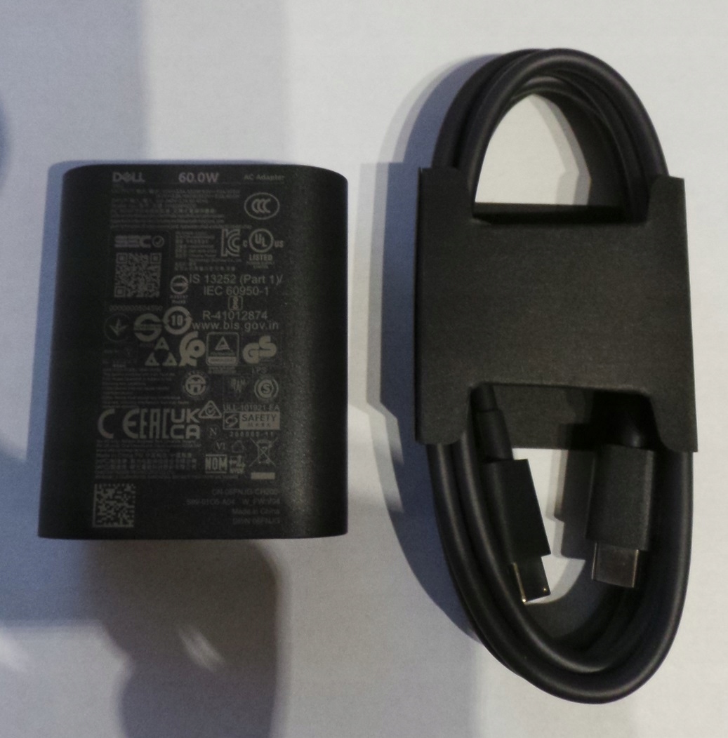 Zcela Nový ultratenký napájecí zdroj Dell 60W Usb-c GaN HA60PM200