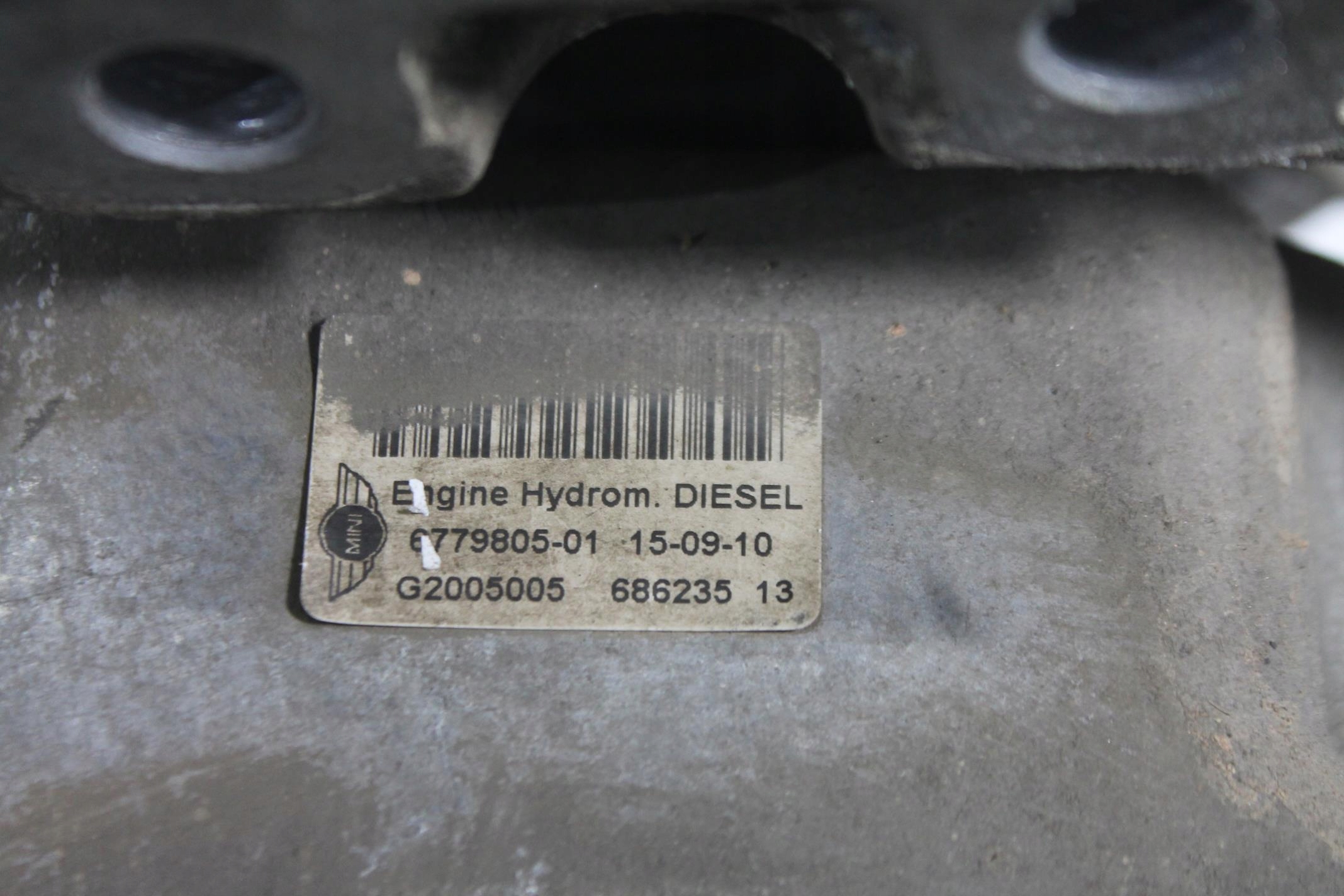 holder engine mount 6779805 MINI R60 1.6D 10-16
