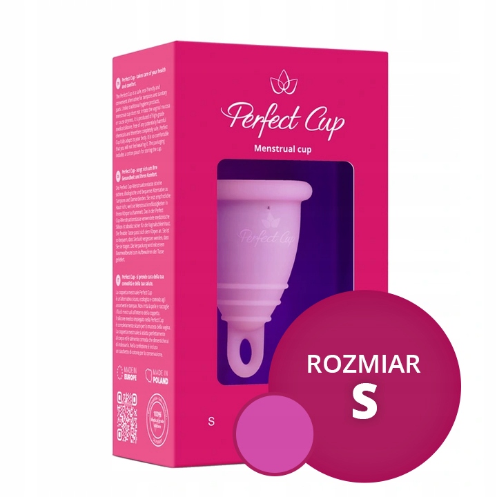 

Kubeczek Menstruacyjny Perfect Cup Róż [s]