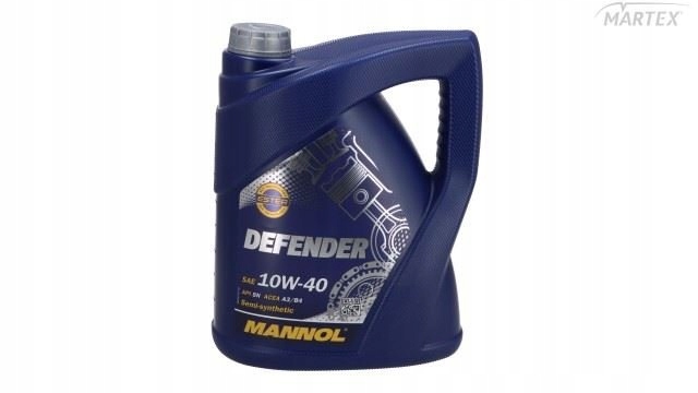 Olej Mannol Defender 10V40 5 L Acea A3,B4; Api Sn; Vw 500.00/501.01/502.00/5