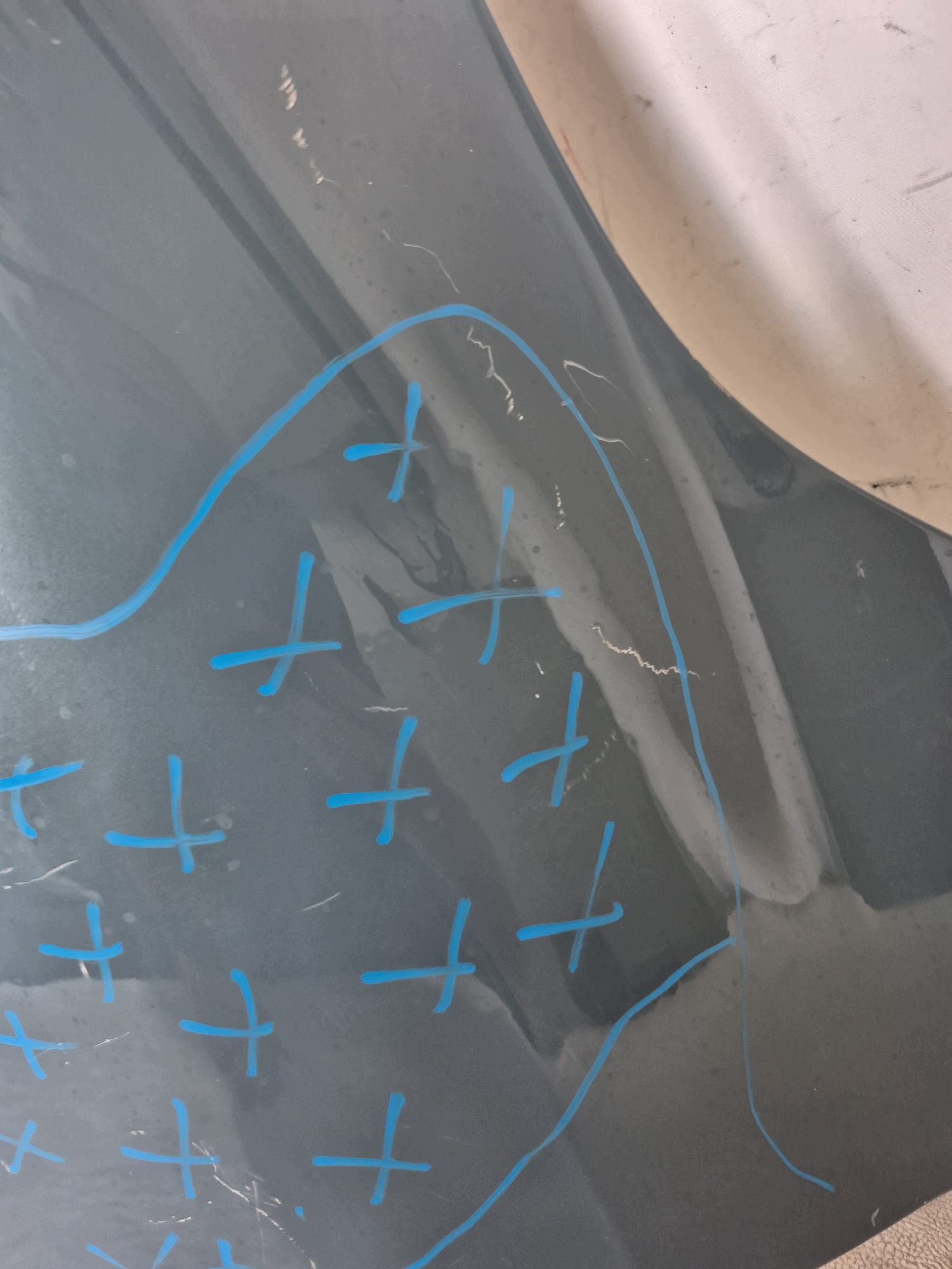 BMW X1 U11 22-> fender front front left