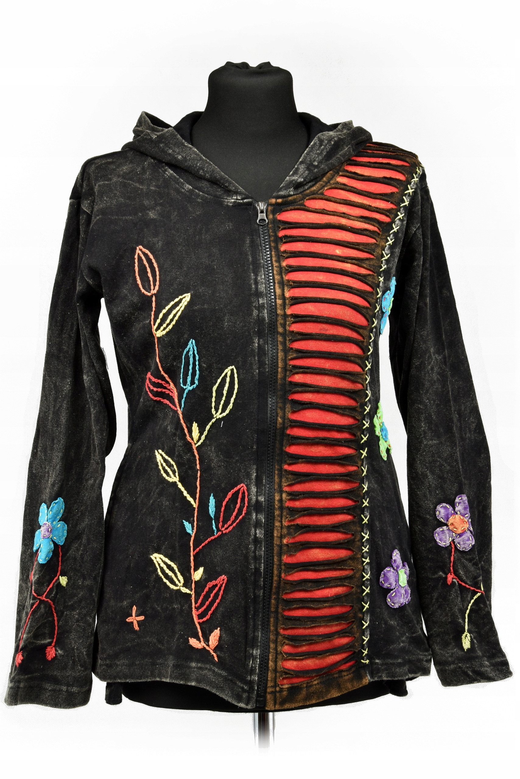 

Bluza Bawełniana Artystycznie Wykonana w Nepalu