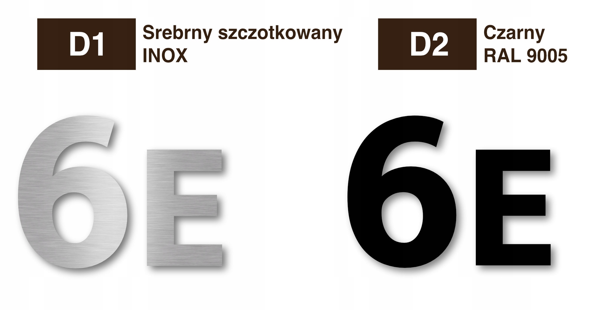 cyfry dom numer domu 30cm alu 3d Kod producenta PL-CD-DI-30-04
