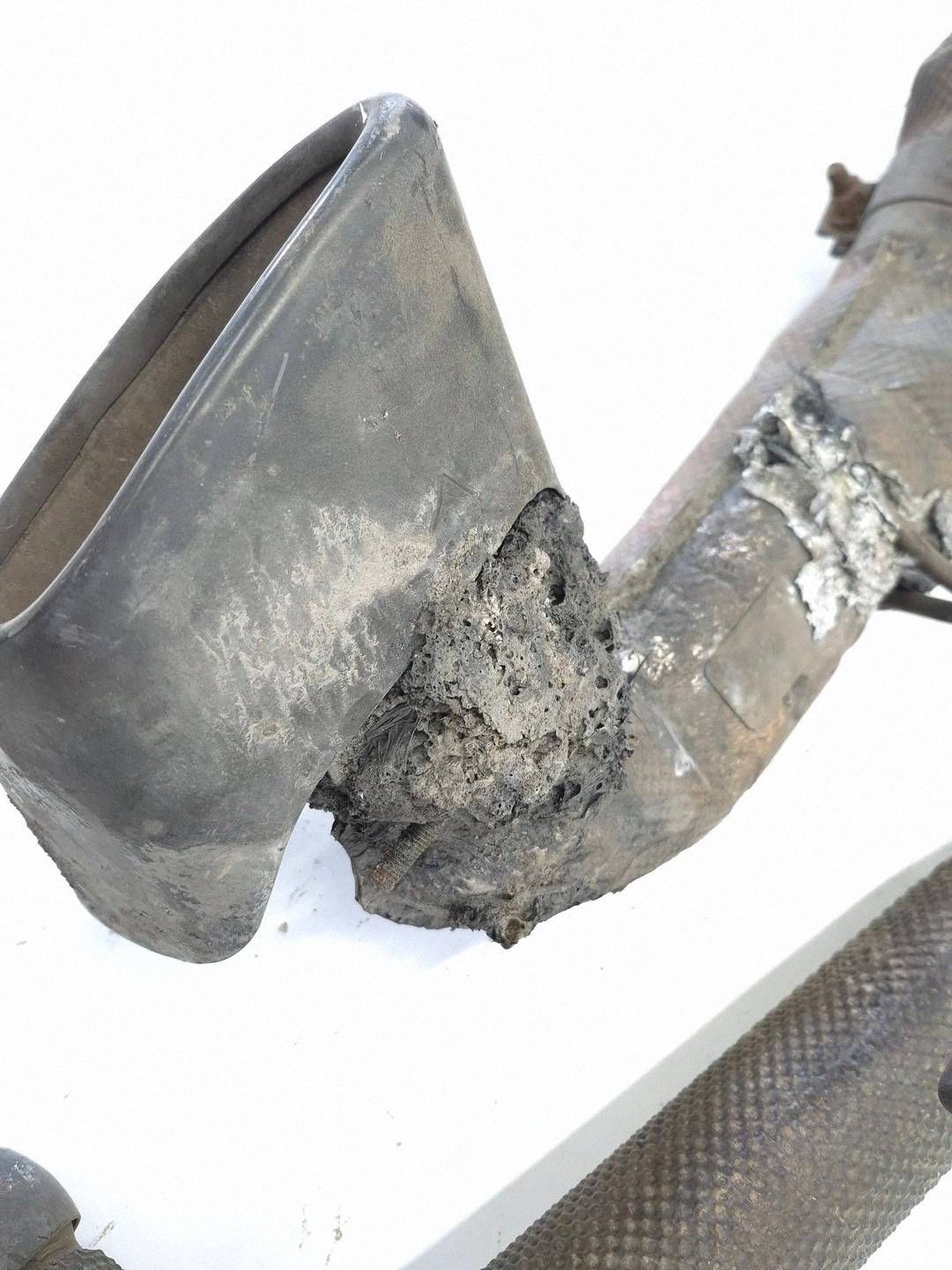 exhaust pipe rear part rear complete DOWNPIPE MCLAREN 570S