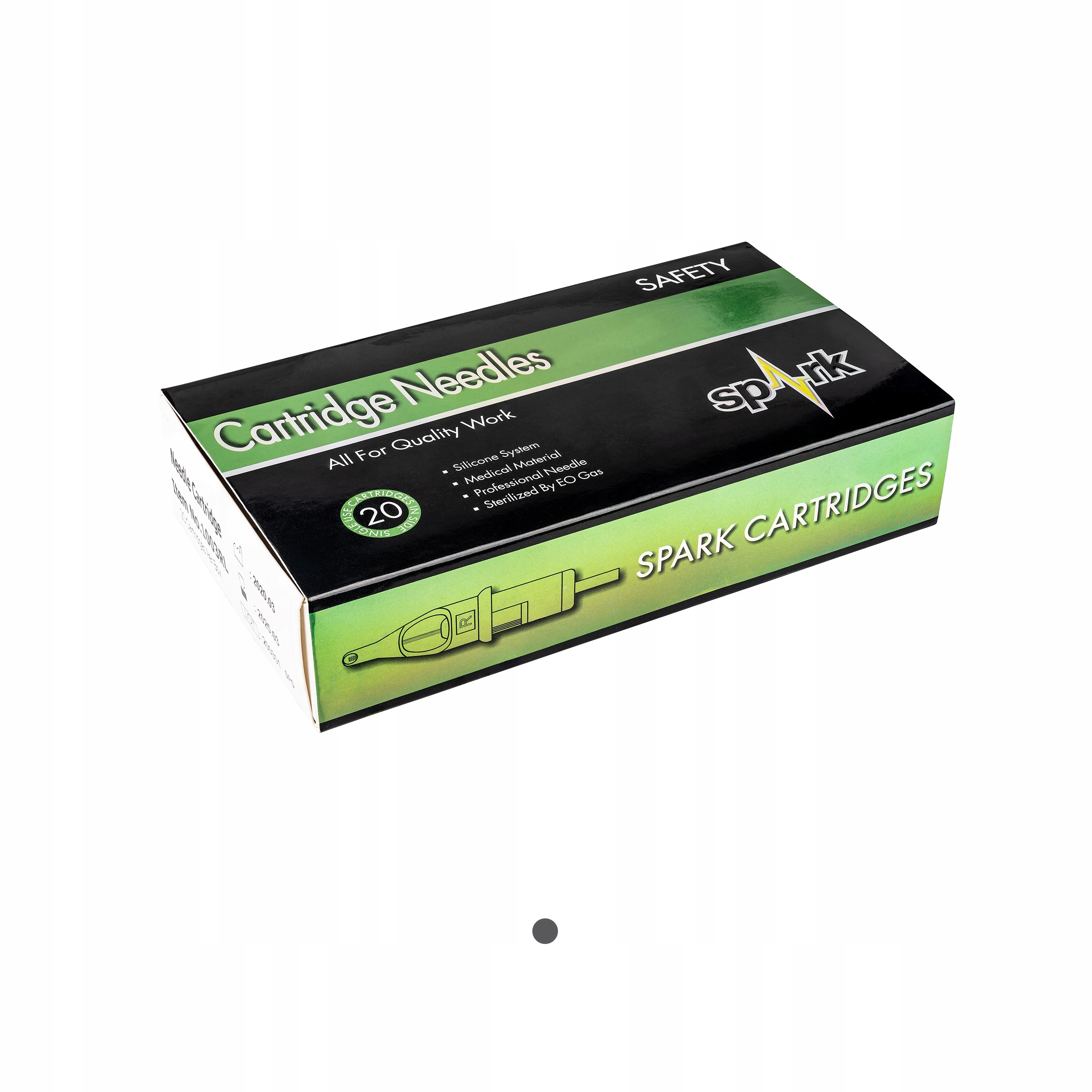 

Cartridge Pro igła do tatuażu 1RL 0,35mm -pudełko-