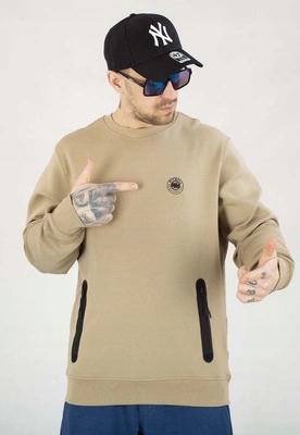 Mikina Pit Bull Bez Kapuce Dogwood taupe