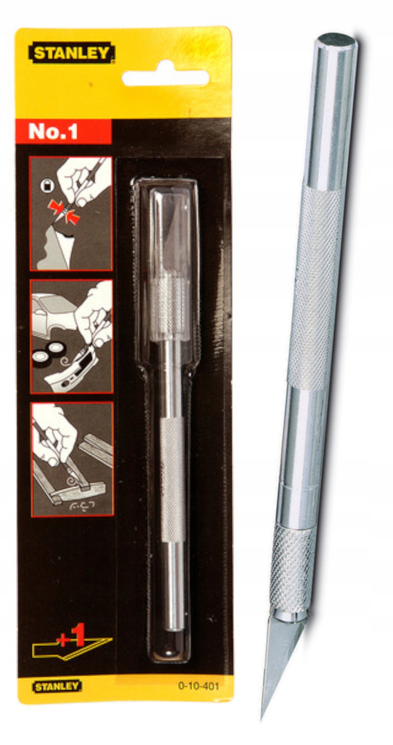 

Stanley Nóż Hobby Metalowy Skalpel 120mm 0-10-401