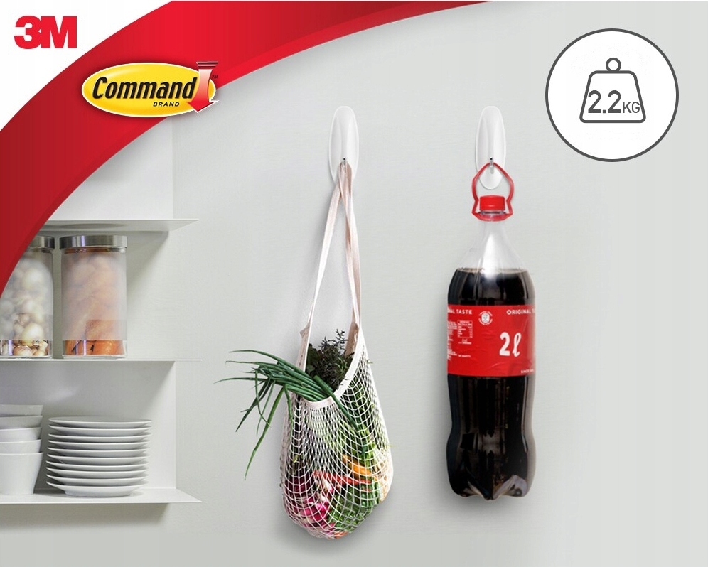 COMMAND 3M HACZYK DUŻY Z METALOWYM UCHWYTEM 17069 Marka Command