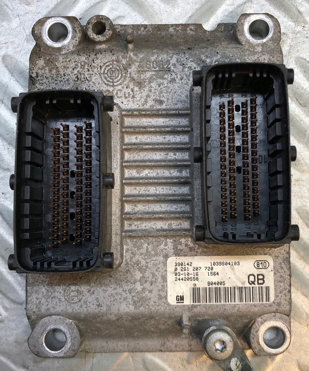 OPEL CORSA C 1.0 B STEROWNIK SILNIKA 24420558