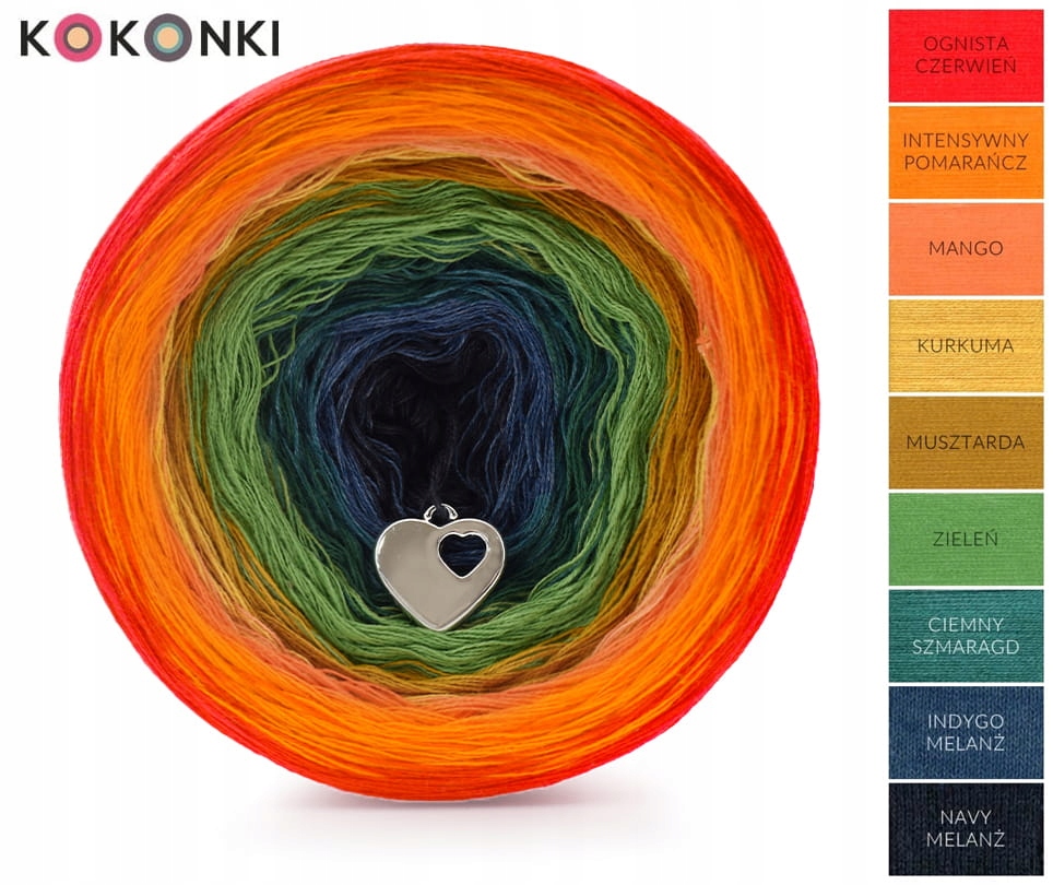 Příze Kokonek Classic 9K 06 1400 m Bavlna Akryl