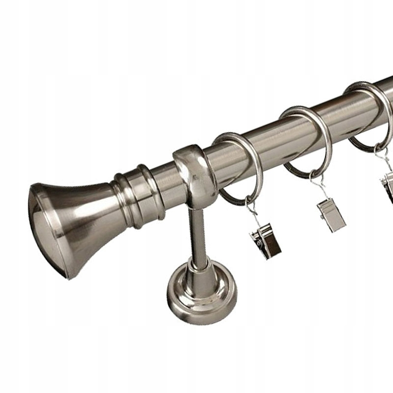 

Karnisz Pojedynczy 200 cm 25 mm z zakończeniami