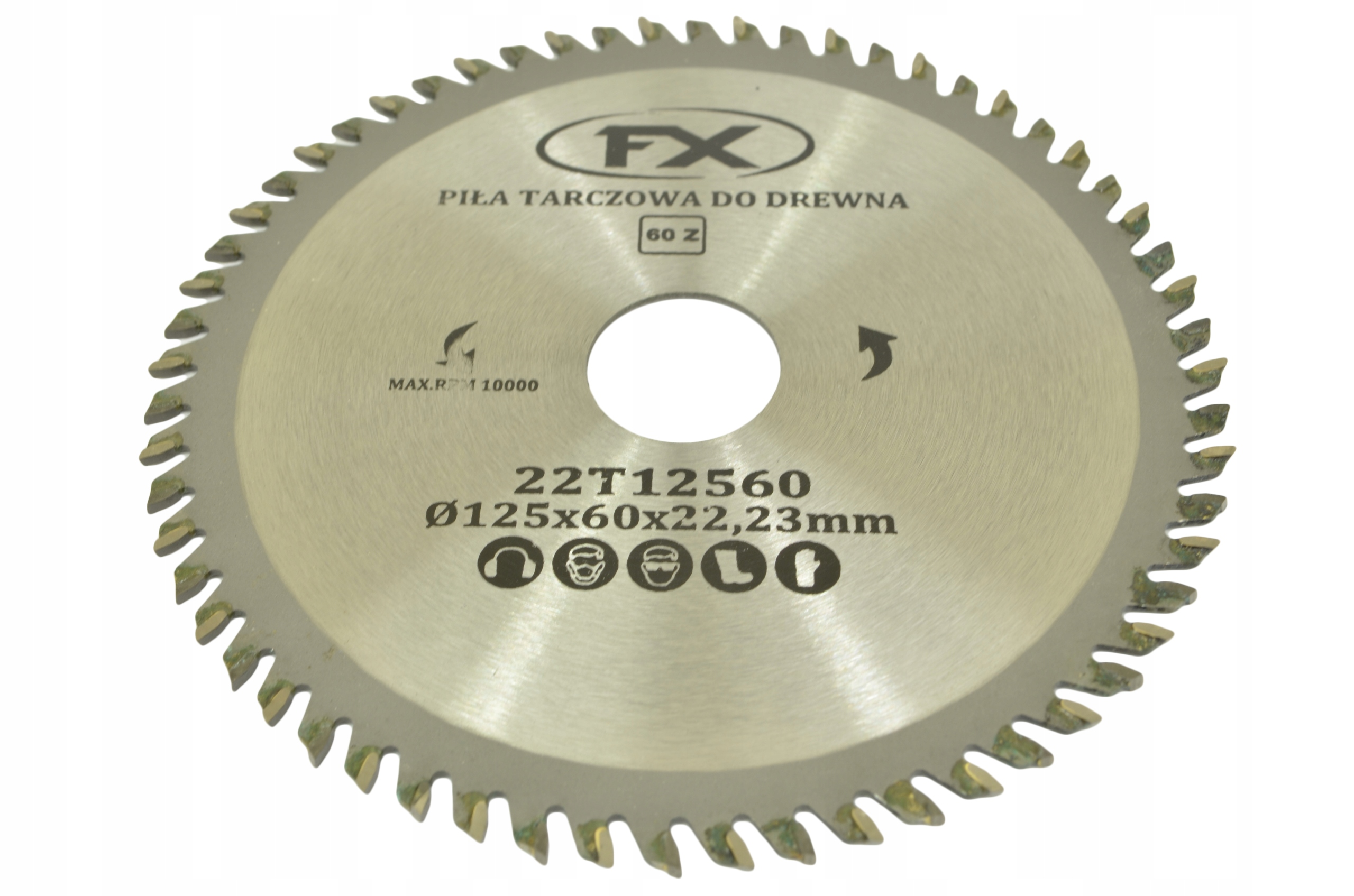 

Tarcza z Widią Do Drewna 125 mm x 22,2 x 60T Widia
