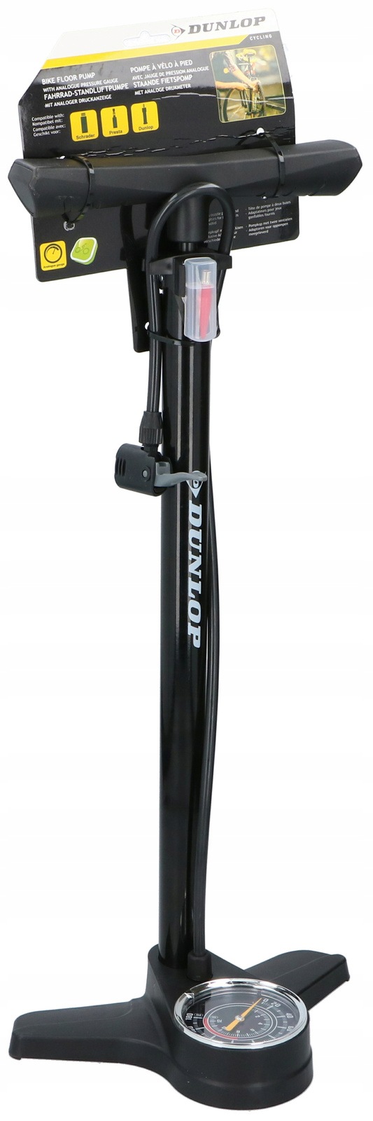 Dunlop pompka podłogowa z manometrem 12 bar