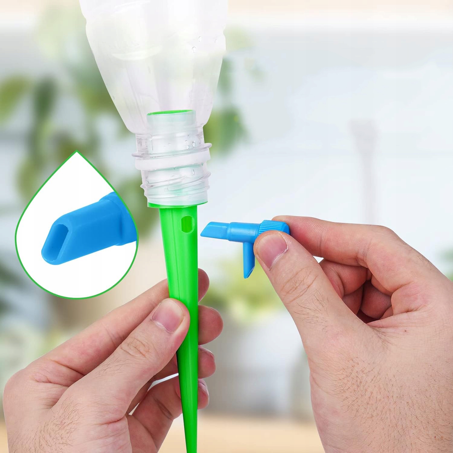 30X NAWADNIACZ DO KWIATÓW DONICZEK NA BUTELKI AUTOMATYCZNIE NAWADNIA EAN (GTIN) 6951000624663