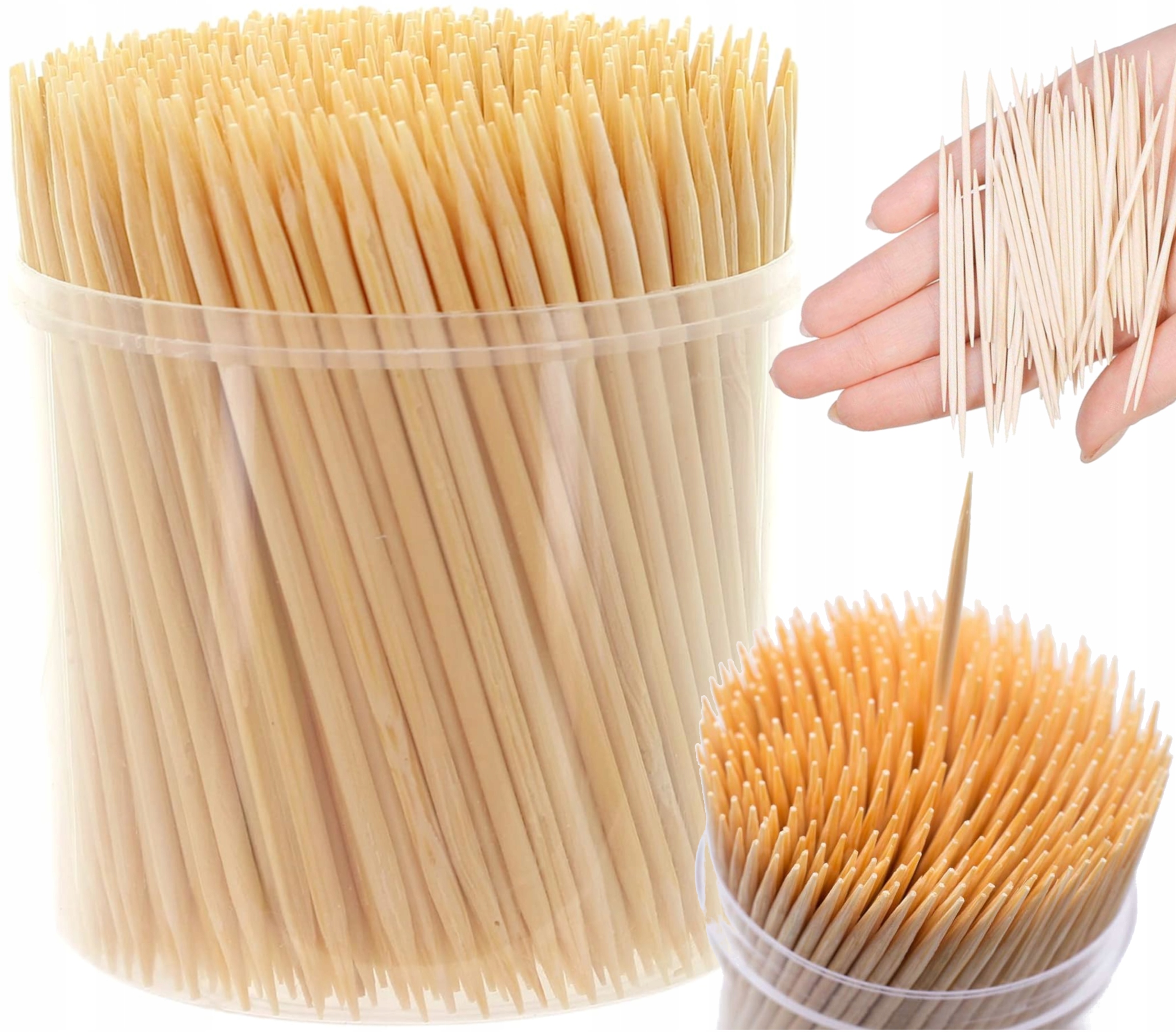 WYKAŁACZKI DREWNIANE W ETUI KORECZKI PIKERY 4szt EAN (GTIN) 6900230153665