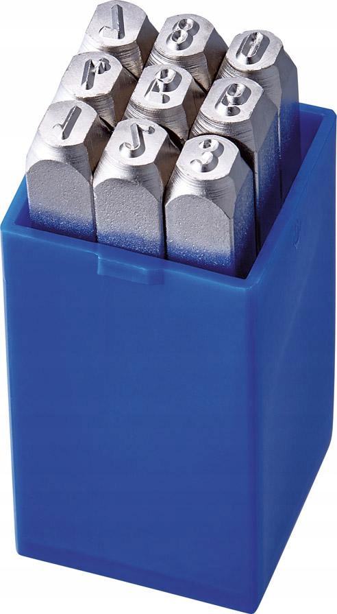 

Znaczniki cyfrowe niklow, wysok. czcionki 12mm