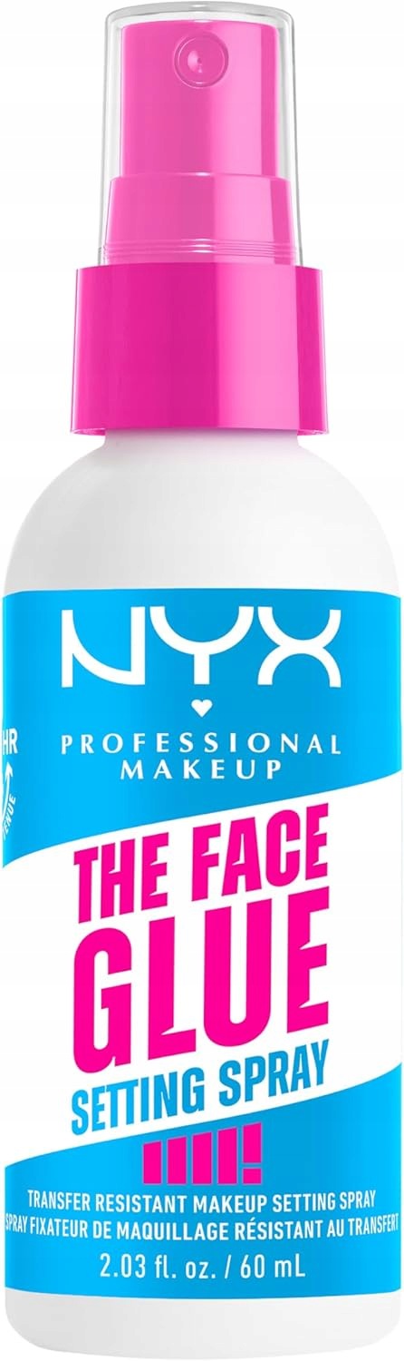 Nyx Face Glue Set Spray voděodolný Světlý 60 Ml