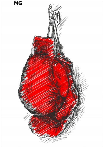 

PK16MG Duży Tatuaż tymczasowy Boks rękawice Mma