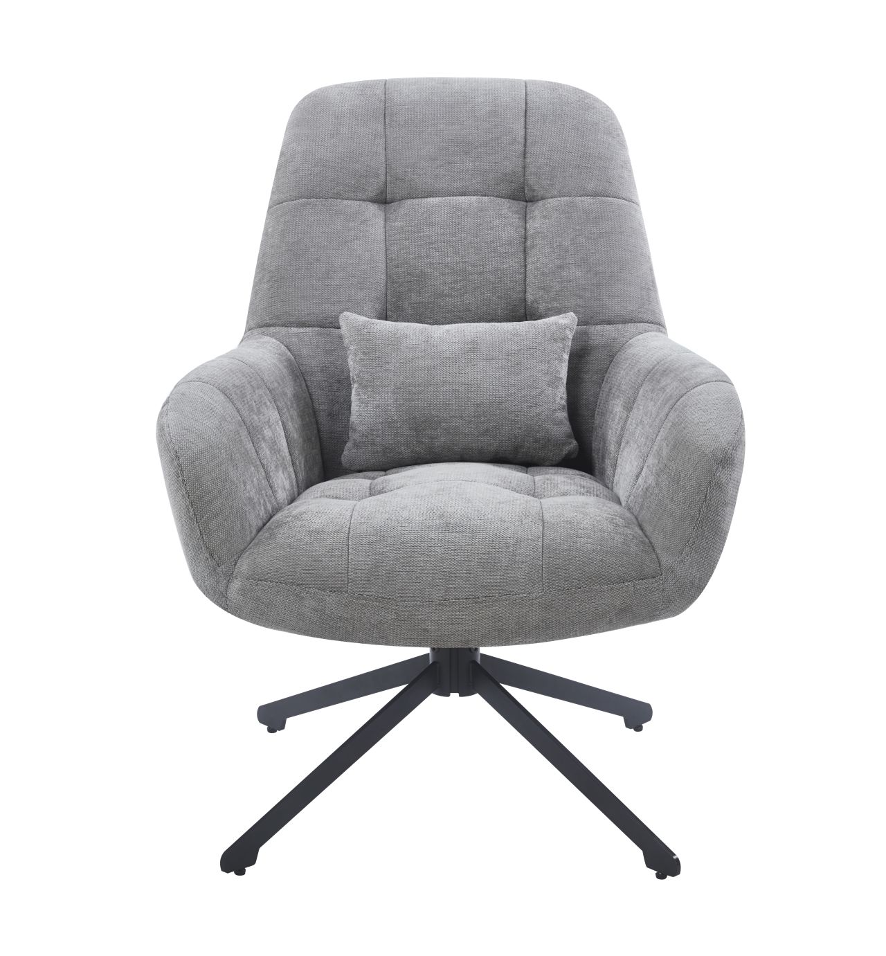 Fotel FR12-FX Holms szary