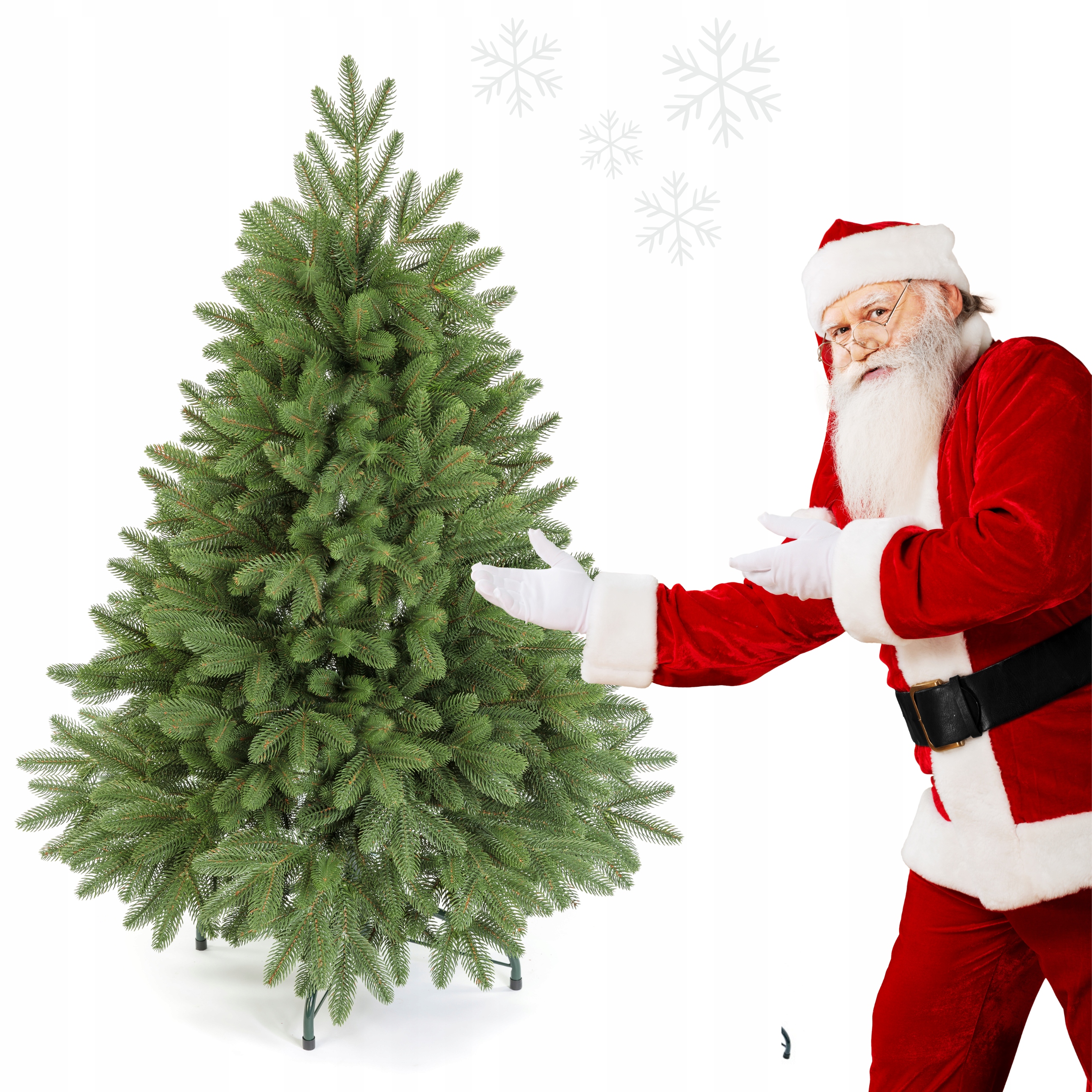 Umelý vianočný stromček 100 % Pe Smrek RealTree 3D 100 cm malý ako prírodný živý