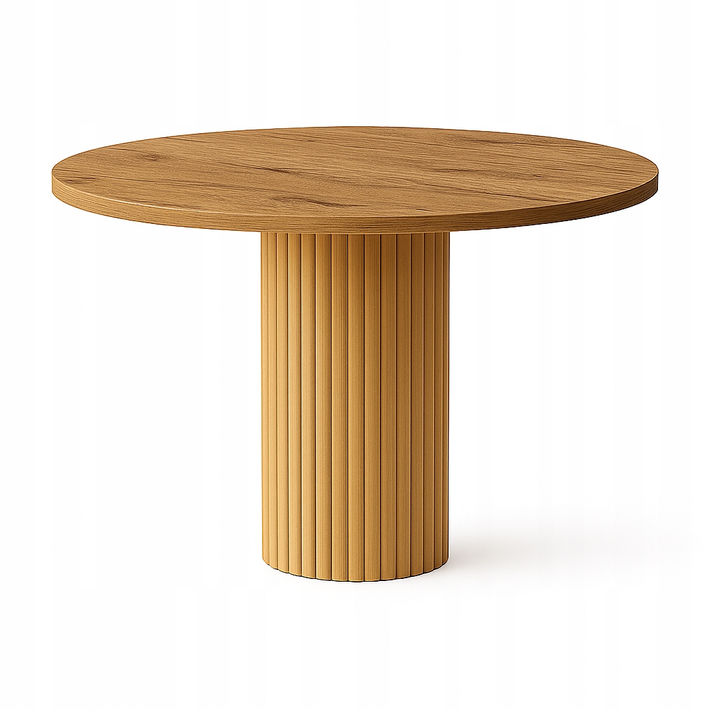 Stůl na zlatém podstavci, stůl Dub Craft Zlatý 100 cm, stůl zlatý Dub