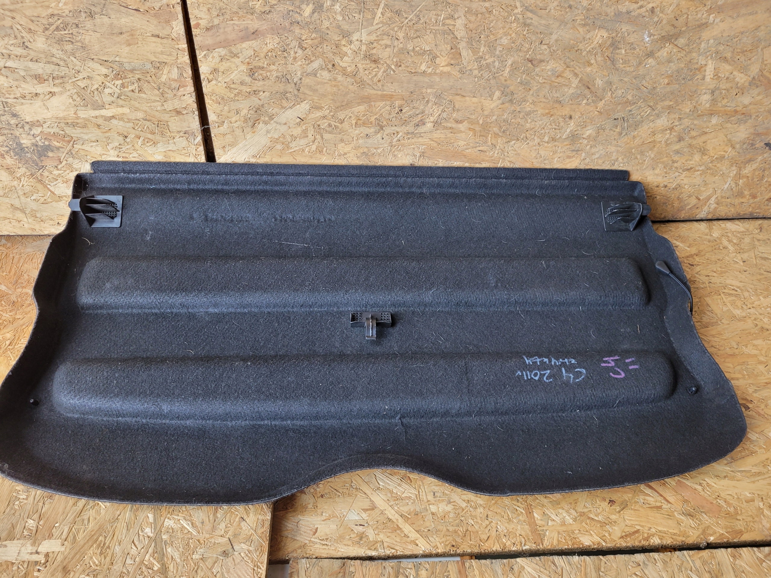 plato boot rear rear part CITROEN C4 B7 II