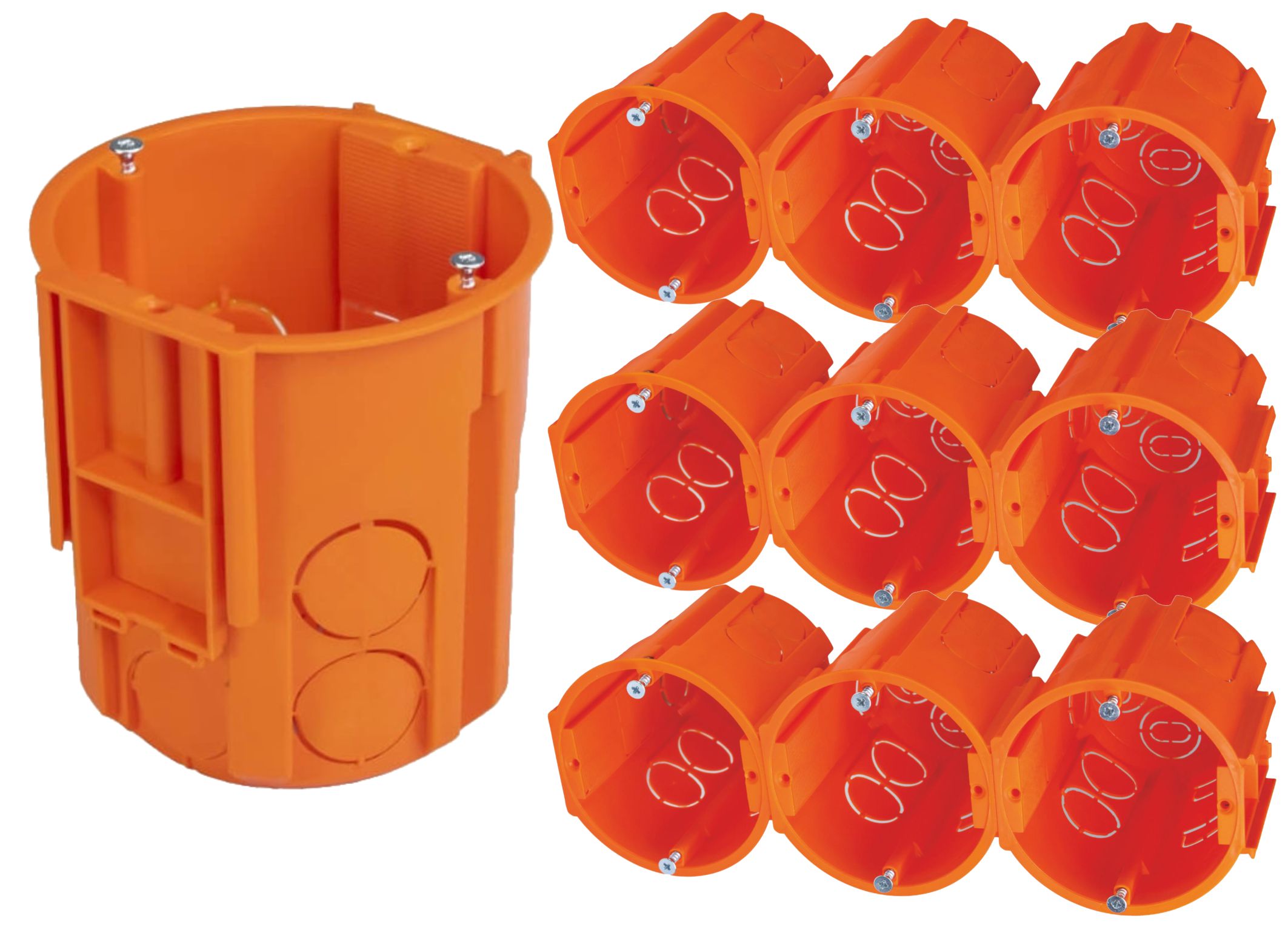 

Puszka Elektryczna Łączeniowa Głęboka PK60 10 Szt